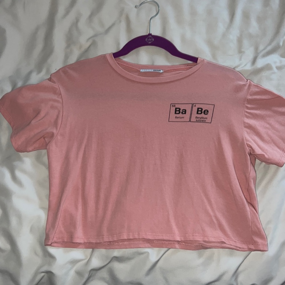 Fashion Nova Crop Tee size medium